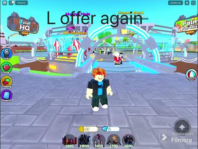 Berikut Beberapa Unit Kuat Pada Toilet Tower Defense Roblox!