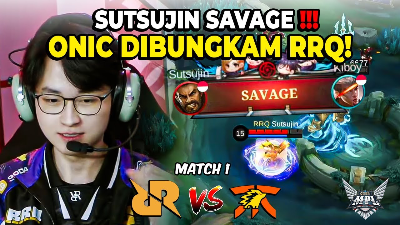 RRQ Sutsujin Berhasil Meraih Savage Pertama Pada MPL ID Season 14!