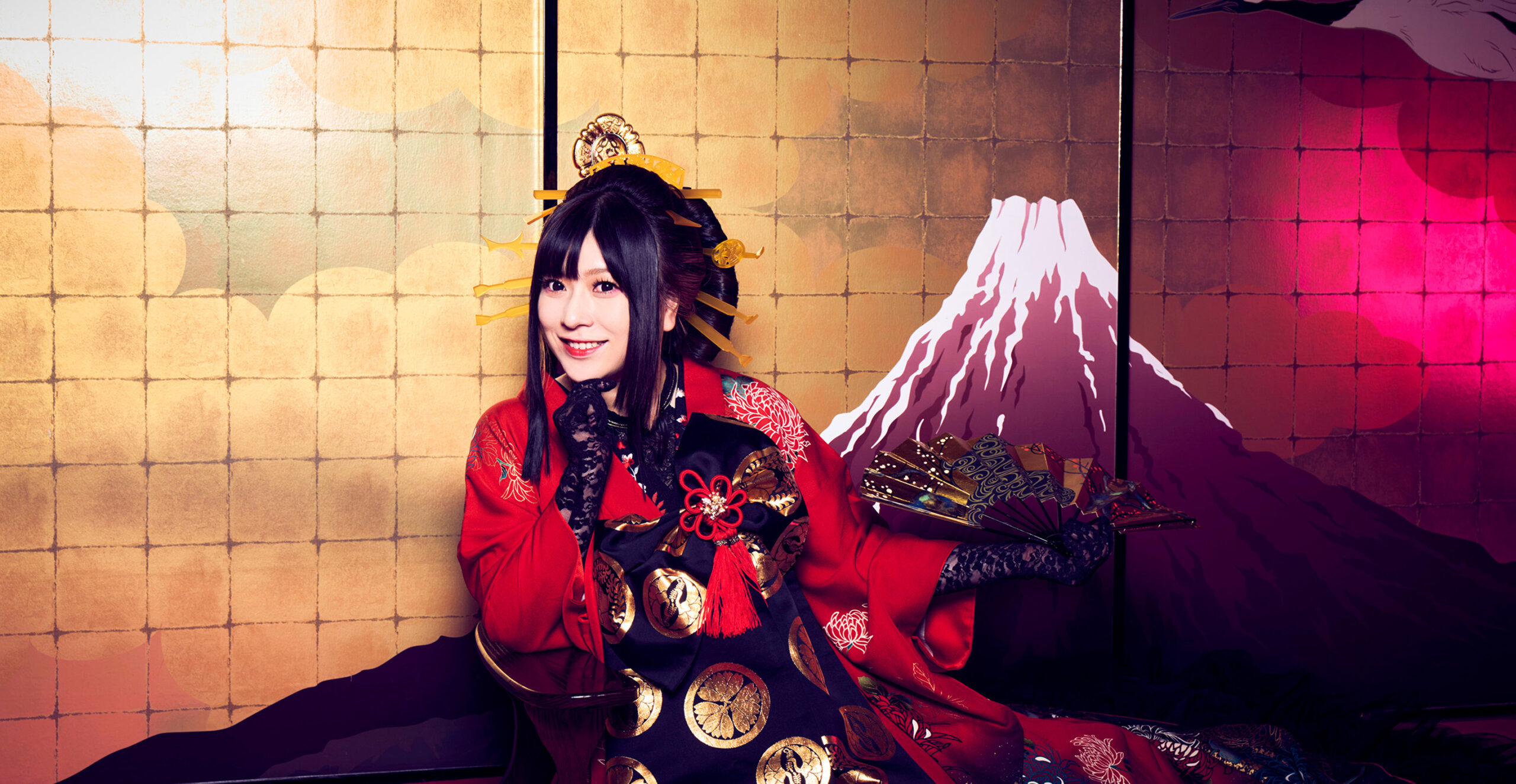 Yuko Suzuhana dari Wagakki Band dan UPIKO Bakalan Konser di Jakarta