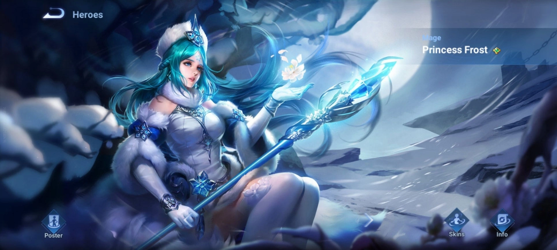 Berikut Daftar Hero Counter Princess Frost Pada Honor of Kings (HOK) 2024