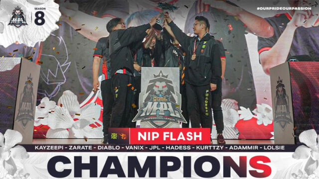 NIP Flash Menjadi Juara MPL Singapura Season 8 Mereka Raih Kembali!