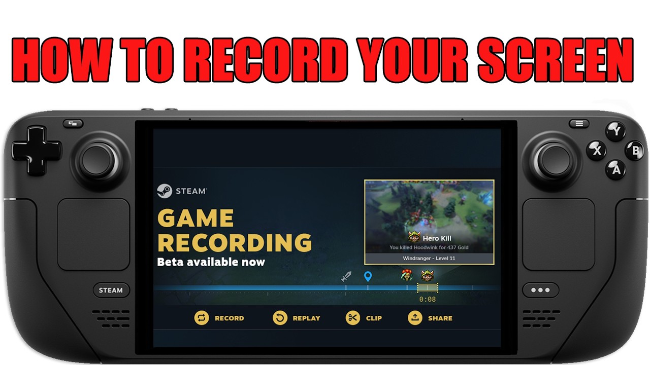 Merekam Game Langsung, Steam Kini Akhirnya Meluncurkan Game Recording