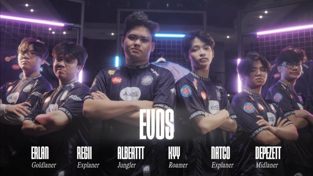 Berikut Roster Dari EVOS MPL ID S15: KYY Masuk dan Anavel Farewell!